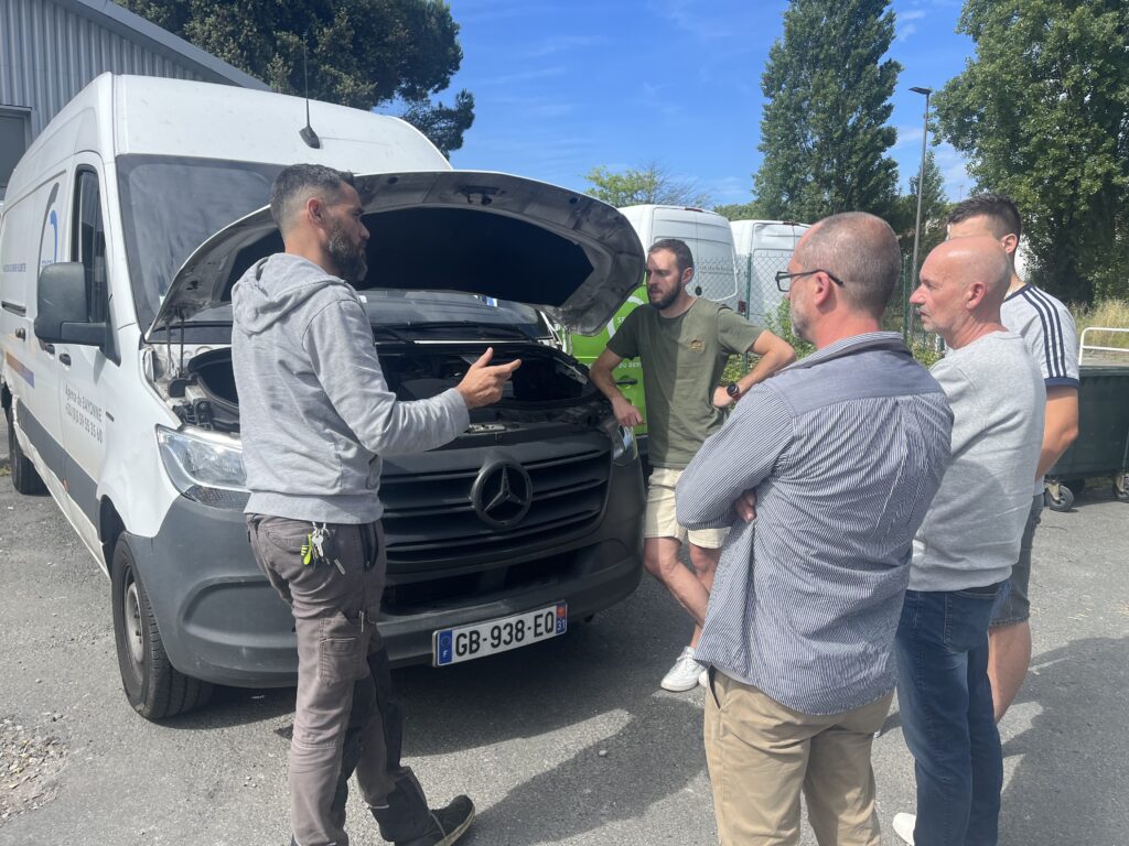 "conduire un véhicule utilitaire léger"